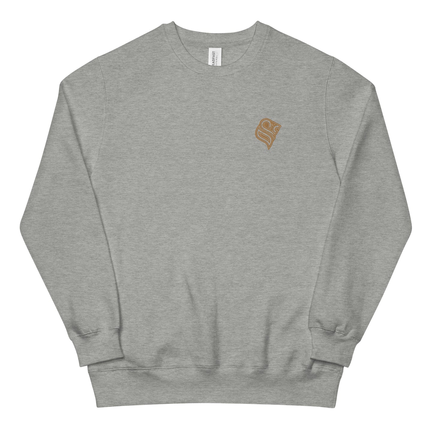 Embroidered logo sweatshirt