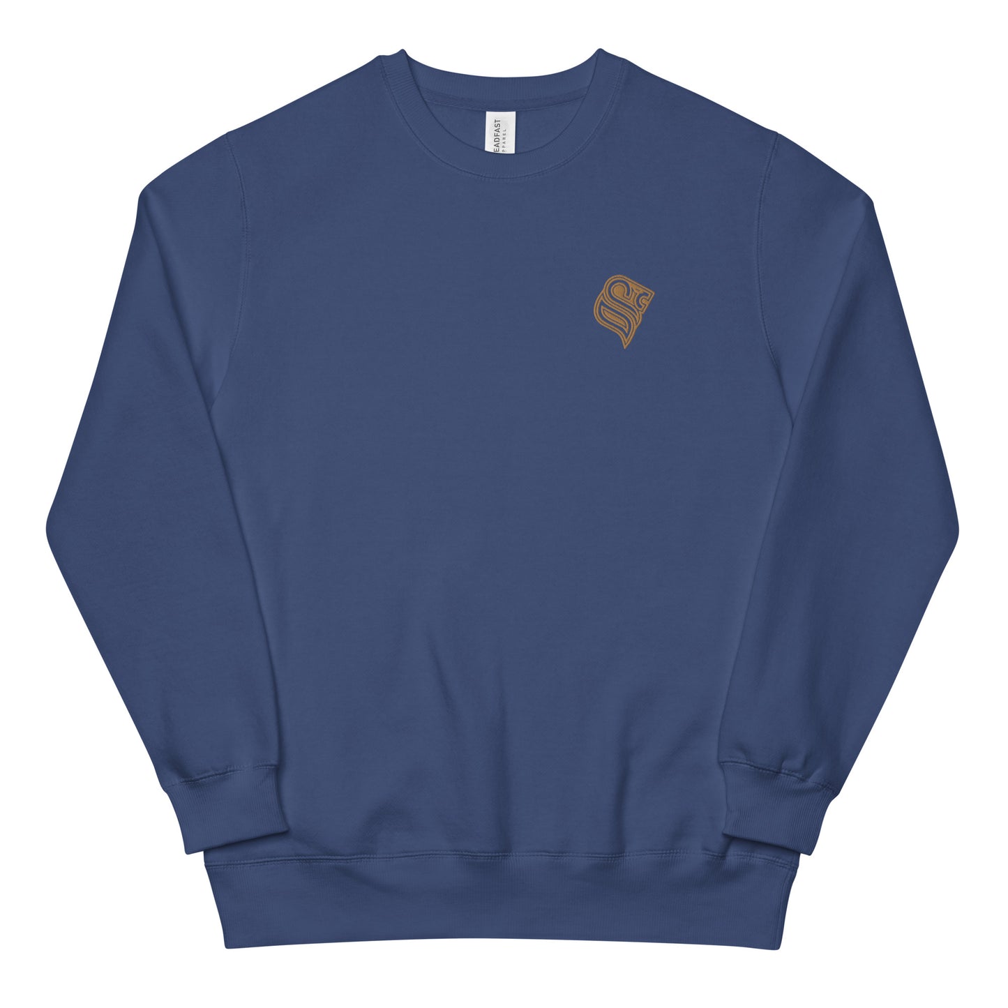 Embroidered logo sweatshirt