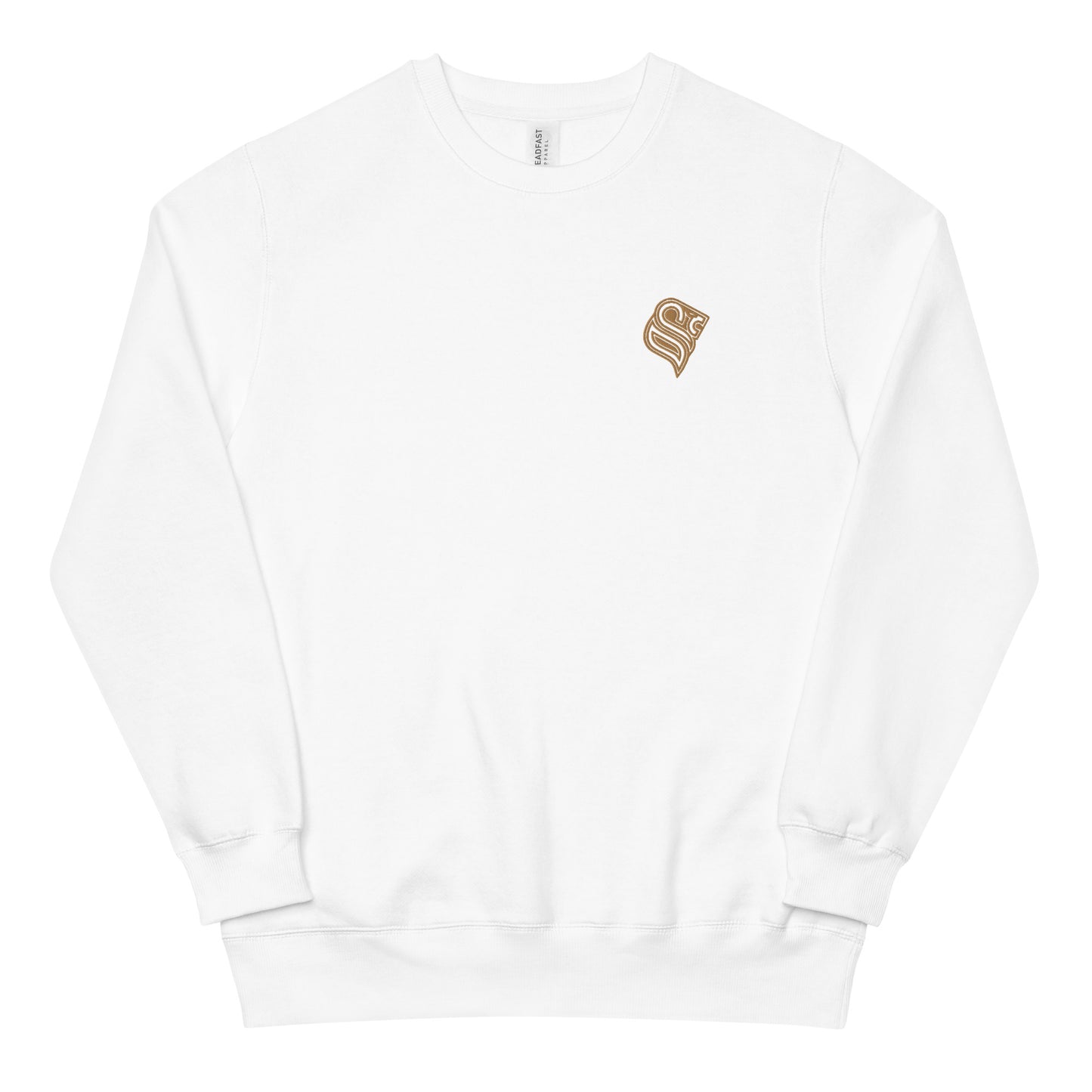 Embroidered logo sweatshirt