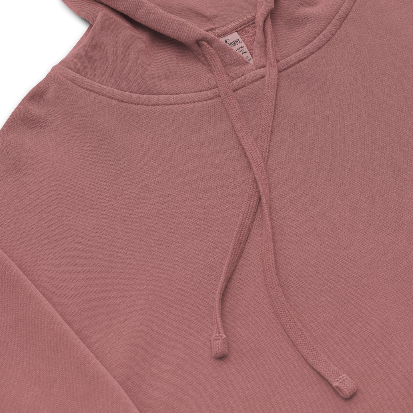 Embroidered logo hoodie