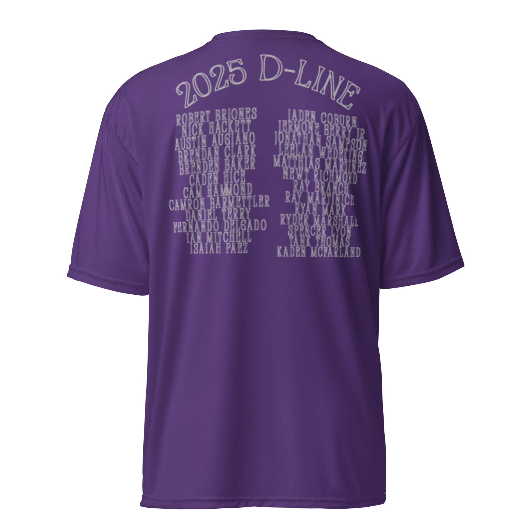 2025 D-Line Polyester tee – StreetLyon
